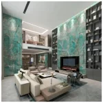 Kuartzite e gjelbër amazonite -
