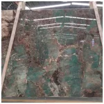 Kuartzite e gjelbër amazonite -