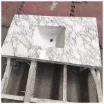 Arabescato Marble Vanity Top-