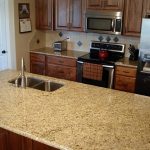 Giallo آرائشي گرينائيٽ Countertops -