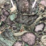 Verde marinace granito -