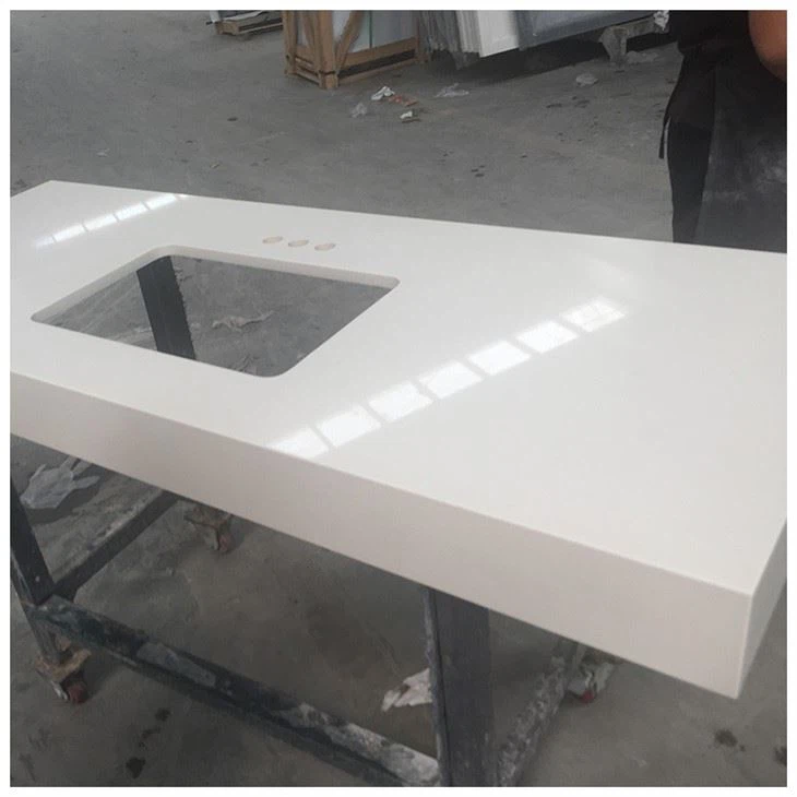 Miteed Edge Quartz Countertop