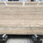 Slab travertine perak Italia -
